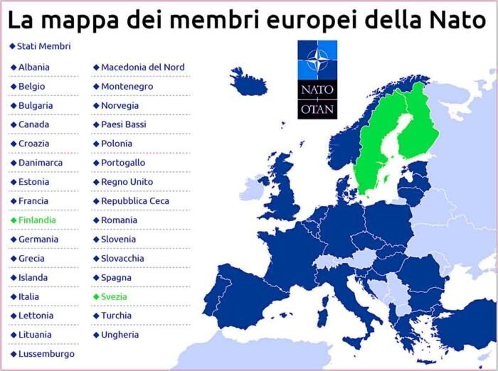 La Svezia, dopo la Finlandia, entra nella Nato. È il 32° Paese – ilcosmopolitico.com